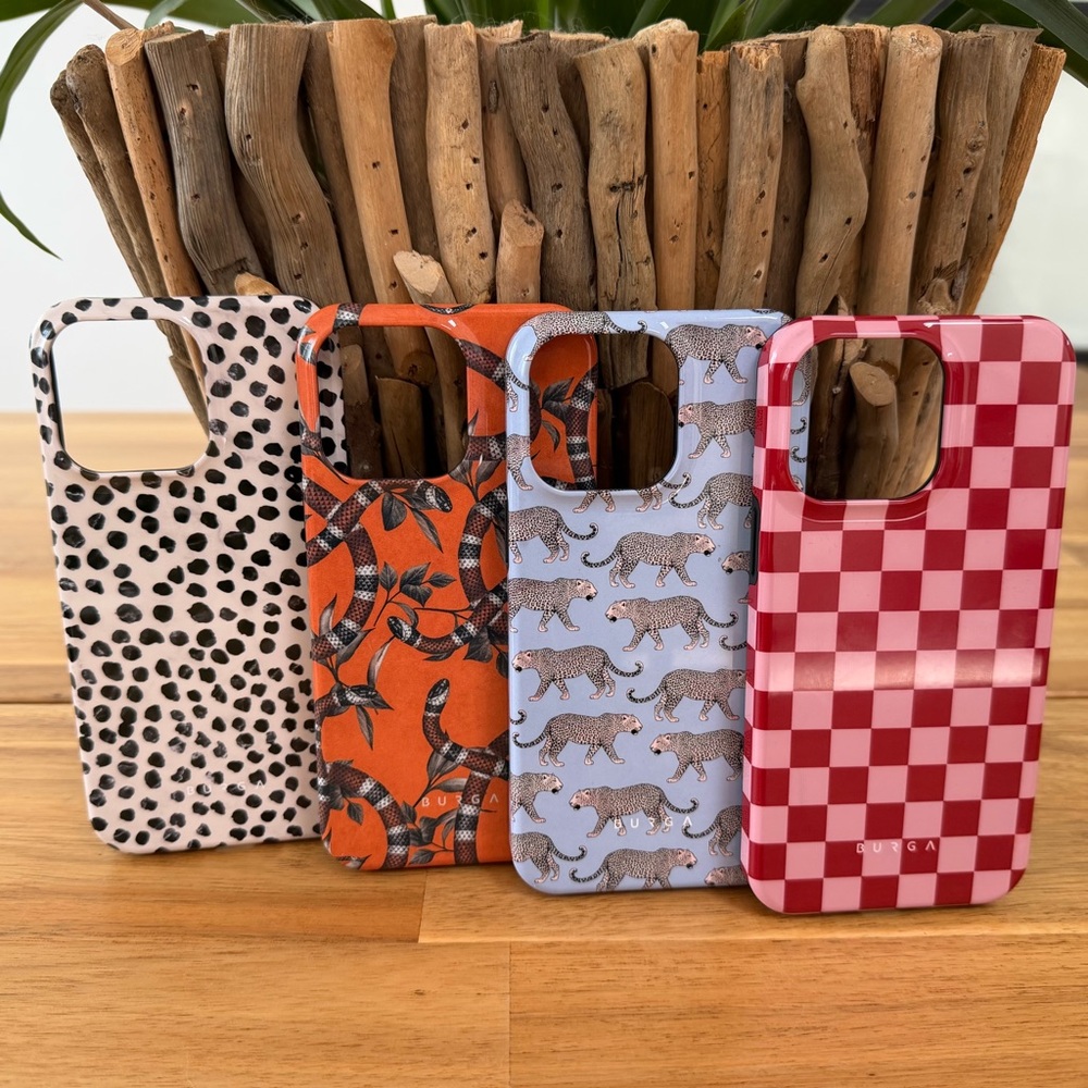 Burga Cases MagSafe. iPhone 15 Pro Max.
Excellent condition.
$30 each